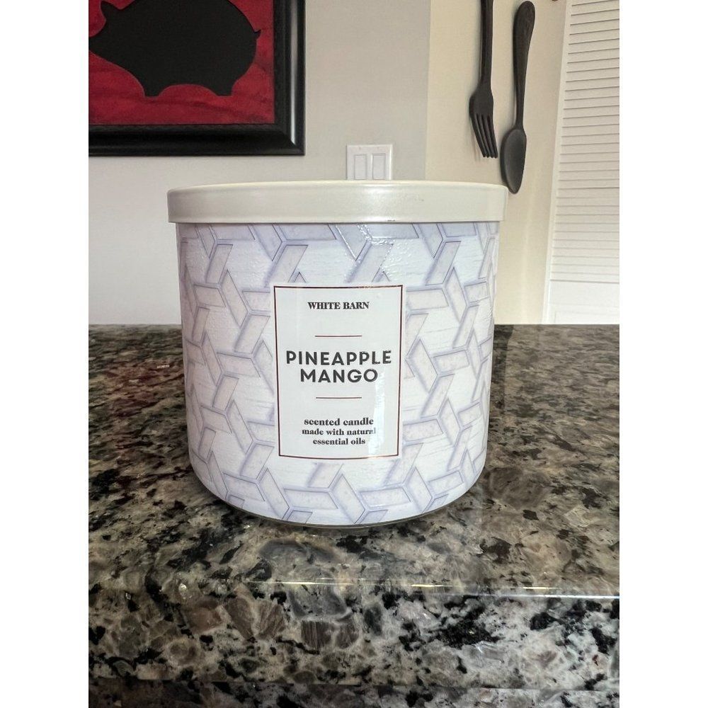 Bath And Body Works Candle BBW Pineapple Mango